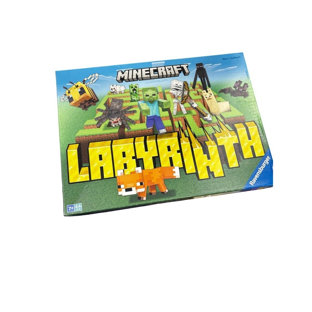 Minecraft Labyrinth Board Game - Green